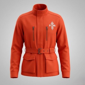 เสื้อแจ็คเก็ตซาฟารีสำหรับผู้หญิงคุณภาพพรีเมียม ผ้าวูล/แคชเมียร์ ซับในขนแกะ ระบายอากาศได้ดี แห้งเร็ว คอปกถอดได้ พร้อมสำหรับฤดูหนาว RIVIAN - Product Image 2