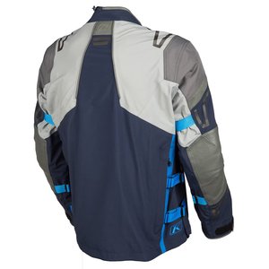 Veste Klim Latitude pour homme, manches longues, imperméable, veste de moto bleu gris GORE-TEX toutes saisons - Product Image 2