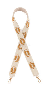 Handmade Custom Vintage Striped <b>Adjustable</b> Fabric Belt with Crossbody Shoulder <b>Strap</b> Hooks-Wholesale - Product Image 4