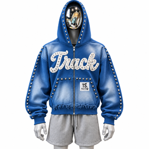 Sudaderas con Capucha Personalizadas para Hombre, Invierno 2026, 100% Algodón, Felpa de 320g, Ecológicas, Impermeables, de Secado Rápido, Estilo Urbano, OEM - Product Image 5