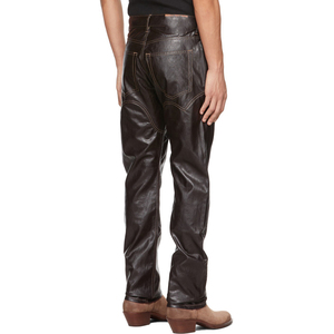 Latest Style Customizable Samroz Sports Men's Casual Lightweight Leather Pants High Quality Breathable Quick Dry Fashion Low - Product Image 3