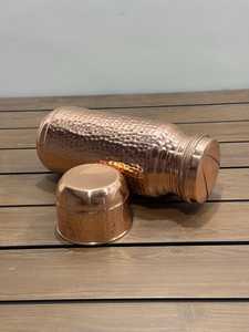 Reusable <b>Copper</b> <b>Drinking</b> <b>Bottle</b> with Airtight Lid - Product Image 5