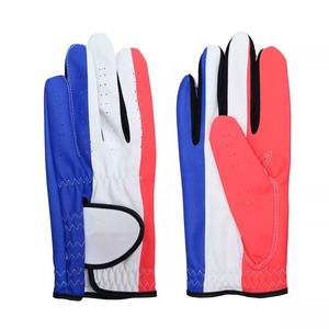 Gants de golf unisexes personnalisables en cuir souple pour homme, taille XXXL, pour gaucher, avec logo personnalisé, poignées sportives, design de paume par sublimation - Product Image 3