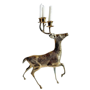 Centre de table renne pour décoration de table festive, élégant objet de décoration intérieure de Noël, vente en gros pour décorations - Product Image 1