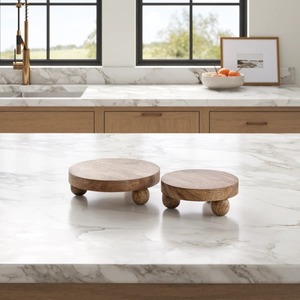 Plateau de service en bois avec logo personnalisé, plateau de présentation en bois massif pour cadeaux et utilisation promotionnelle - Product Image 3