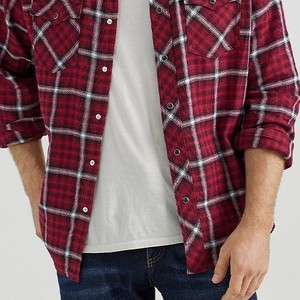 Latest Design Men <b>Flannel</b> Shirt Casual Shirts Woven High Quality Breathable Comfortable Hot Selling Top Trend Reasonable Rate - Product Image 3