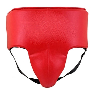 Protector Inguinal de Cuero de Alta Calidad, Color/Logotipo Personalizado, Cinturilla Flexible, Protección Contra Impactos RL-GG-84 - Product Image 1