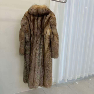 Long Fox <b>Fur</b> Coat Turn Down Collar Fluffy Winter Faux <b>Fur</b> <b>Jacket</b> <b>for</b> <b>Men</b> - Product Image 3