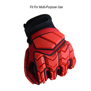 ถุงมือ TPR Impact Gloves สำหรับงานช่างและงานภาคสนาม ช่วยให้มั่นใจในความปลอดภัยด้วยการยึดเกาะที่มั่นคงและรองรับแรงกระแทก - Product Image 5