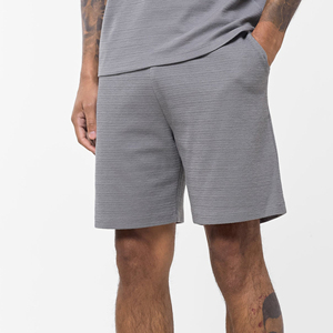 Summer Solid Casual Shorts Men High Quality Business Social Elastic Waist Men Shorts Ice Silk Beach Male Loose Sports Shorts - Product Image 5