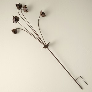 Estaca Decorativa de Jardín con Escultura Abstracta de Hierro Forjado, Adorno Artístico para Plantas de Exterior - Product Image 6