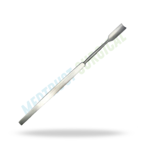 Spatule buccale Hollman, instrument chirurgical vétérinaire de grande taille, en acier inoxydable - Product Image 3