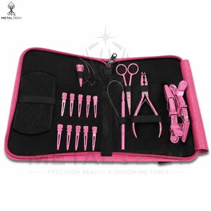 Premium Quality Hair Extension Learning Kit For Professional Salon Training Beauty School Practice Portable Organizer Case - Product Image 4