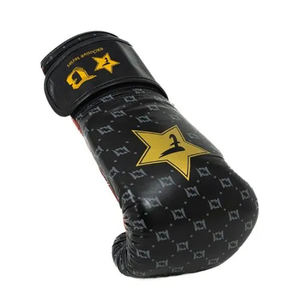 Gants de boxe Fairtex Booster, couleur noir/rouge, cuir de vache véritable, impression personnalisée, gants de MMA et de kick-boxing Fairtex, unisexe - Product Image 4