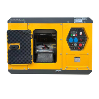 Générateurs diesel silencieux 5kw 8kw 10kw 12kw, alternateur tout cuivre, certifiés CE ISO, 110/220/380/415v, groupe électrogène diesel de secours