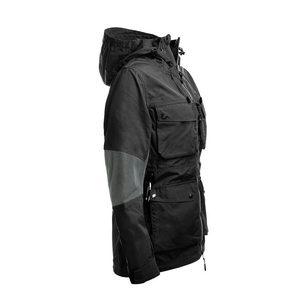 Chaqueta de trabajo para hombre, chaqueta de invierno con capucha, múltiples bolsillos, cierre de cremallera, corte regular - Product Image 2