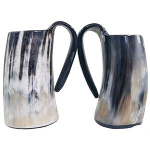 Corne à boire artisanale durable de style médiéval, idéale pour les cadeaux d'affaires - Product Image 2