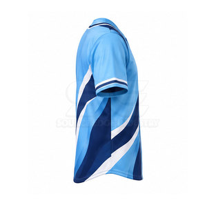 Camiseta de Béisbol para Hombre, Personalizada, Deportiva, Transpirable, de Manga Corta, con Impresión por Transferencia de Calor, al Por Mayor, de Alta Calidad, al Mejor Precio - Product Image 6