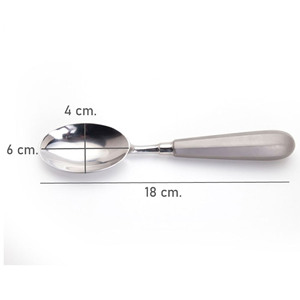 Stainless Steel <b>Measuring</b> <b>Spoons</b> Set Long Handle Minimalist Design Dishwasher Safe Modern Coffee Scoops Serving <b>Spoon</b> Cafe Utens - Product Image 2