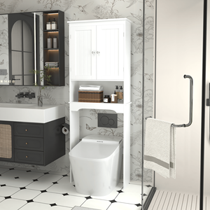 Mueble de Almacenamiento de Madera para Sobre el Inodoro, Organizador de Baño que Ahorra Espacio - Product Image 2