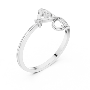 Anillo de Oro de 14K con Diamante Natural Certificado por IGI para Mujer, Diseño Romántico Hecho a Mano, Anillo Solitario Sheeraj, Joyería Fina de Lujo, Regalo - Product Image 5