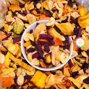 Mélange de légumes séchés 100% naturel, mélange de légumes croustillants sans conservateurs ajoutés, étiquette privée OEM pour l'exportation mondiale - Product Image 2