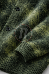 Suéter Cárdigan de Mohair para Hombre, con Botones, Tejido Suave y Peludo, Ropa Casual de Invierno, Cálida y Cómoda, Textura Suave - Product Image 6