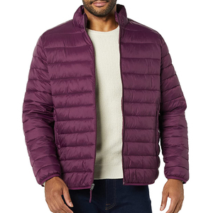 Servicio OEM Personalizado, Chaquetas para Hombre, Chaqueta Acolchada de Color Sólido, Resistente al Viento y de Alta Calidad para Hombre - Product Image 3