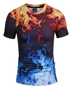 Camiseta cómoda con estampado de águila en 3D para hombre, ropa de verano informal con estilo, cuello redondo, Manga corta ligera, Camiseta de punto para uso diario - Product Image 1
