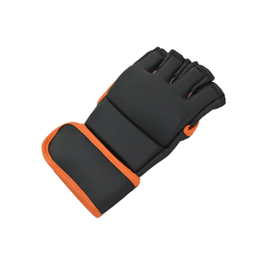 Half Finger Neoprene Training Gloves With Velcro Closure For Martial Arts Unisex Adults - Product Image 6