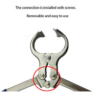 Pinza Burdizzo Surtechs de Acero Inoxidable de 22 cm, Instrumento Quirúrgico Veterinario para Castración sin Sangre en Gatos, de Fácil Operación - Product Image 4