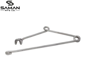 Pin de Seguridad Reutilizable de Acero Inoxidable Mayo, Accesorio Médico Quirúrgico, Instrumento Clínico Hospitalario, Suministros para Quirófano - Product Image 4