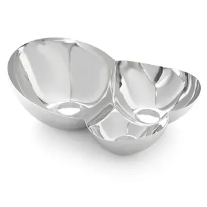 Bol décoratif haut de gamme fait main pour intérieurs de luxe, bol de luxe moderne pour la décoration de table centrale, plaqué Zahid Exports - Product Image 1