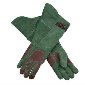 High Impact Welding Leather Gloves <b>Fire</b> Resistant Heat Protection Gauntlet Mig Tig Welders Work Gloves Europe Top - Product Image 5