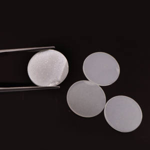 Piedra Lunar Blanca Natural de 20x20 mm, Forma de Moneda, Disco Plano, Calibrada, para Fabricación de Joyería, Calidad AAA, Hecha a Mano - Product Image 2