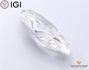 Diamant de laboratoire CVD certifié IGI, taille marquise, 2,50 carats, clarté VVS1, couleur E, pour une bague de chef-d'œuvre exclusive - Product Image 4