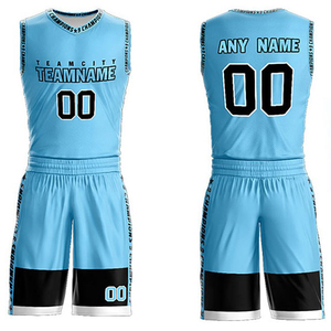 Ensemble de maillot de basket-ball pour hommes, sans manches, séchage rapide, 100% polyester, impression par transfert thermique, logo d'équipe personnalisé 3D - Product Image 3