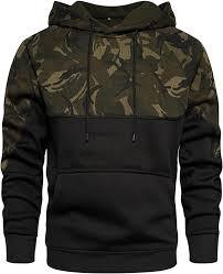 Sudadera con capucha para hombre con estampado de graffiti en tonos contrastantes - Edición Abstracta Urbana - Product Image 2