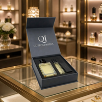 Emballages en carton de luxe sur mesure pour montres, parfums, cosmétiques, soins de la peau, boîtes cadeaux rigides avec couvercle amovible blanc