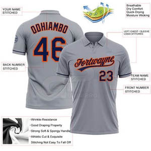 Camisetas Polo con Sensación de Algodón Suave que Brindan un Uso Cómodo, Camisetas Polo Clásicas de Algodón Piqué para Actividades Diarias - Product Image 3