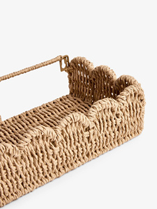 Elegant Paper Scalloped <b>Shelf</b> Minimal Wall <b>Shelf</b> Lightweight Display <b>Shelf</b> Stylish <b>Organizer</b> <b>Shelf</b> For Home Interior Accent - Product Image 2