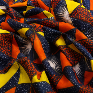 African Wax Print Fabric Cotton Fabric Ankara Fabric Custom Print Fabric For <b>Dress</b> Garment Apparel Wholesale Export Supply Buyer - Product Image 3