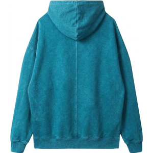 Sudadera con Capucha Unisex de Forro Polar al por Mayor, 180 Gramos, Cierre de Cremallera, Corte Regular, Talla Grande, Invierno, Servicio OEM con Impresión Personalizada - Product Image 6