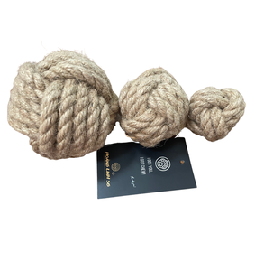 Nouveau jouet pour chien à mâcher en corde de chanvre robuste organique expédition rapide durable bois Contact HoanglinhsgSara + 84378599494 - Product Image 2