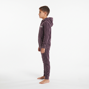 Conjunto Deportivo Infantil al por Mayor, 100% Algodón, Lavado Ácido, Sudadera con Cremallera Completa y Pantalones Jogger, Ropa Casual Personalizada - Product Image 4