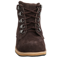 Nouvelles Bottes en Cuir Daim Marron Fait Main Style Vintage en Gros pour Hommes – Bottes à Lacets en Cuir Véritable Premium, Chaussures Confortables