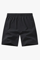 Shorts de sport d'été pour hommes en tissu Oxford tissé, couleur unie, séchage rapide, respirant, décontracté, taille mi-haute, pour la course et le fitness
