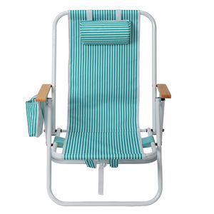 Sedia da Spiaggia 24 Pollici, Resistente e Comoda in Tessuto Oxford, Sedia da Meditazione Pieghevole e Leggera, Arredamento per Soggiorno - Product Image 2