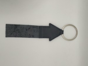 Llavero de Cuero Genuino de Alta Calidad con Forma de Casa, Venta al por Mayor, Llaveros Personalizados con Flecos, Colgante de Regalo, Amuleto de Moda, Novedad - Product Image 6