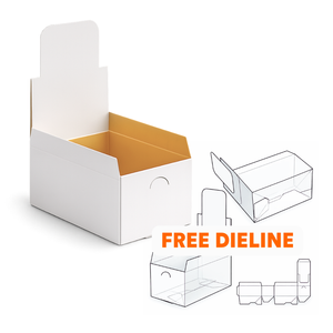 Boîte de présentation PDQ à montage facile personnalisée, boîte pliante en carton pour compléments alimentaires, collations, petits emballages, emballage de vente au détail prêt à l'emploi - Product Image 2